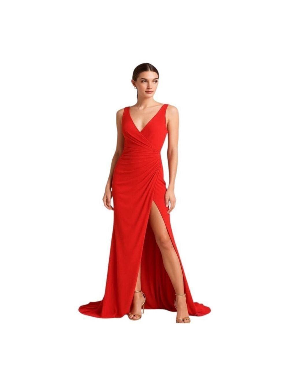 Mac Duggal Gown Size 8 Red